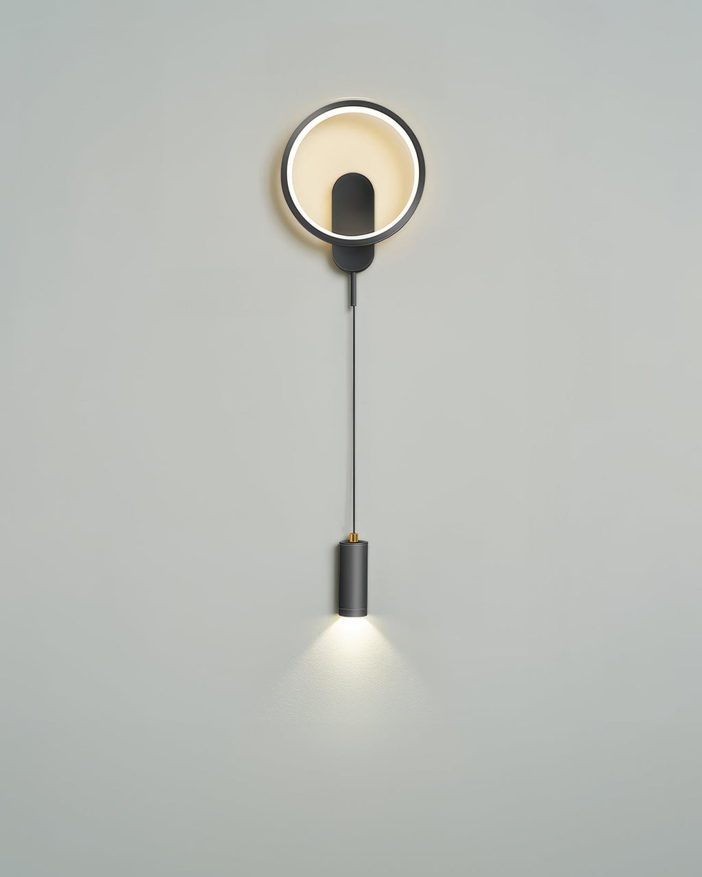 Nordic Wood Grain Elegant Wall Lamp