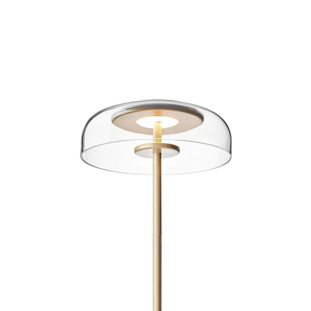 Stolní lampa Solara — zapojení do zásuvky s vypínačem