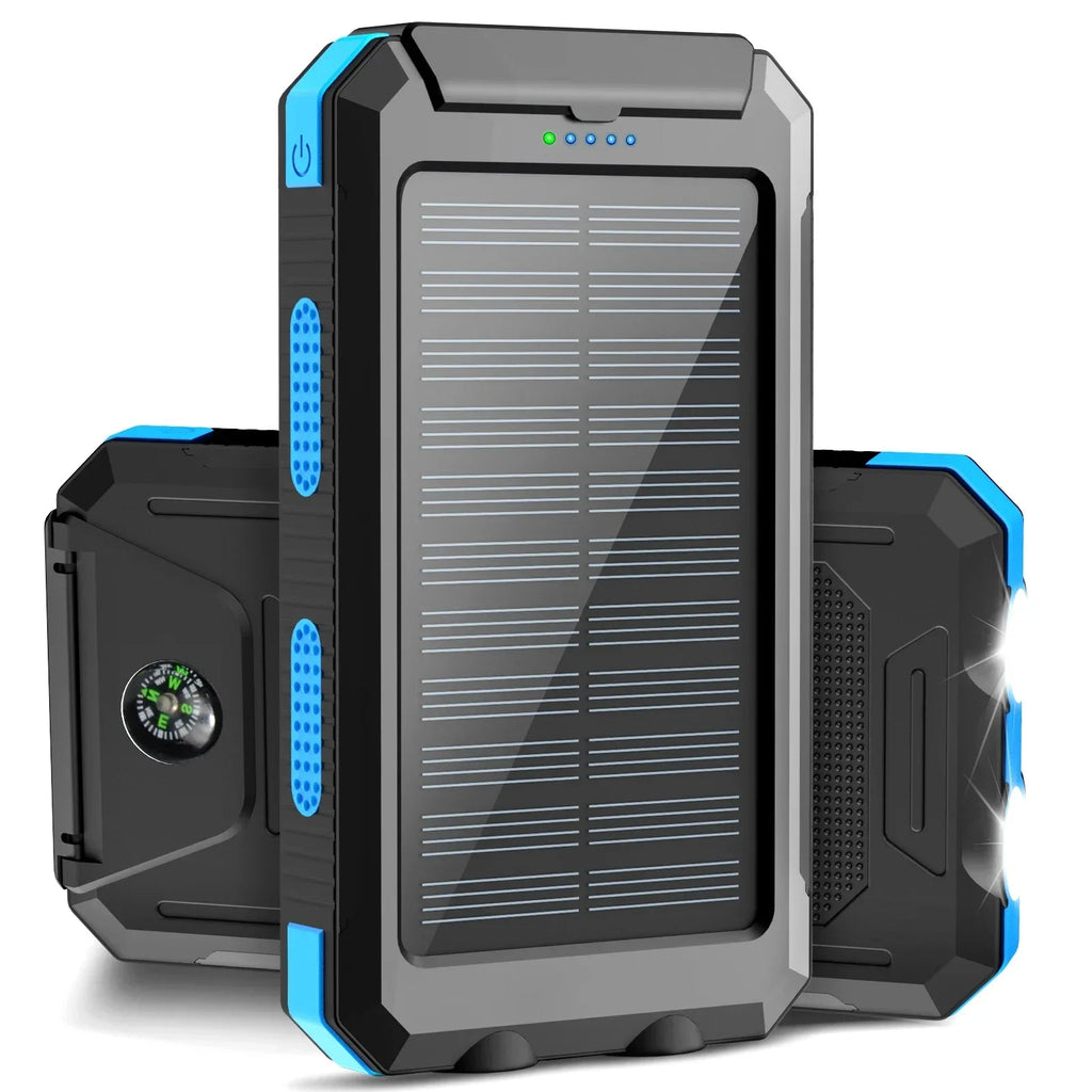 IP67防水 太陽光発電 携帯用蓄電池 500000mAh