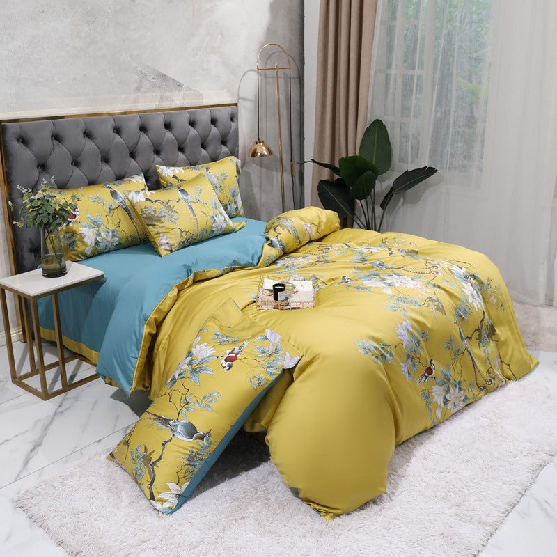 Set Sarung Selimut Bohemian Orient (Kapas Mesir, 500 TC)