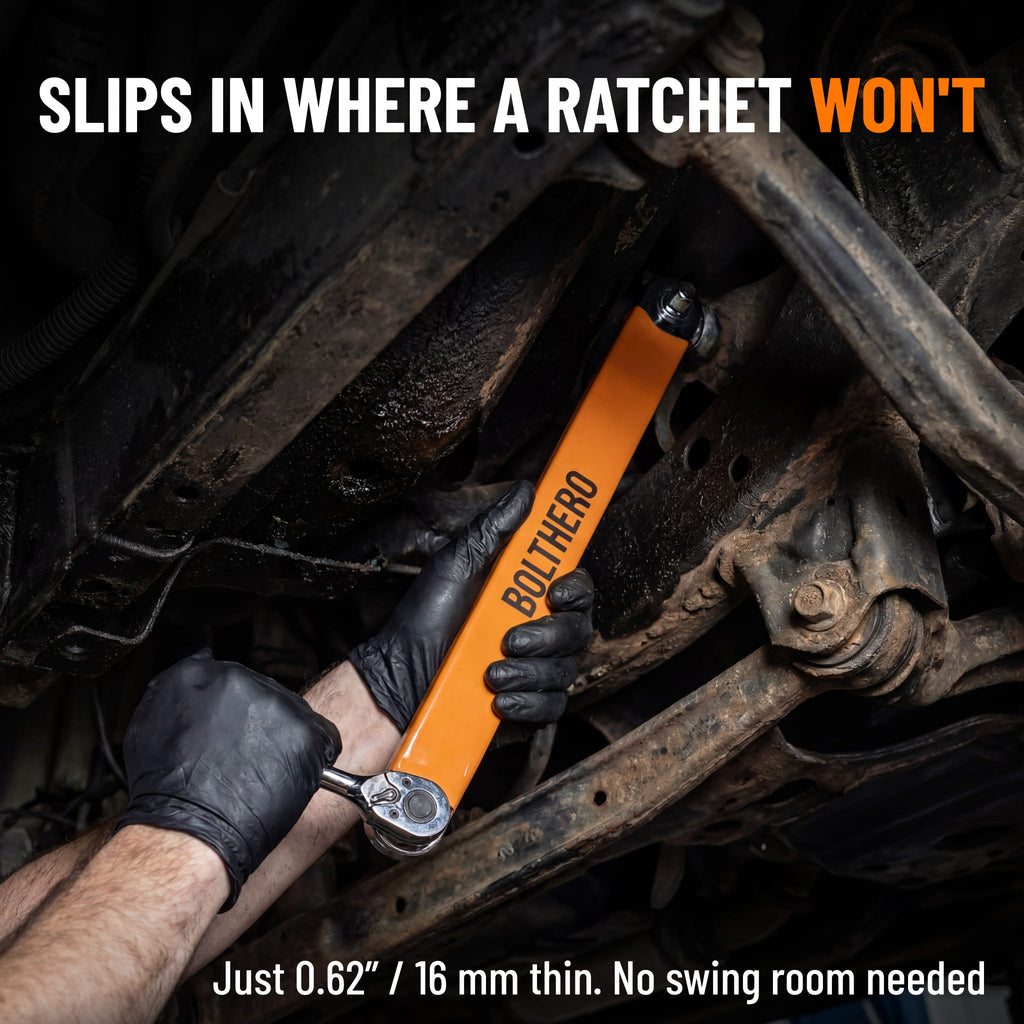 BOLTHERO® - Reach The Bolts Your Ratchet Can't - BOLTHERO
