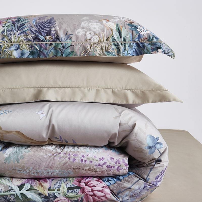 Set Sarung Selimut Botanical (Kapas Mesir, 500 TC)