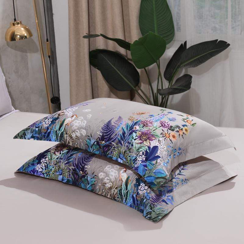 Set Sarung Selimut Botanical (Kapas Mesir, 500 TC)