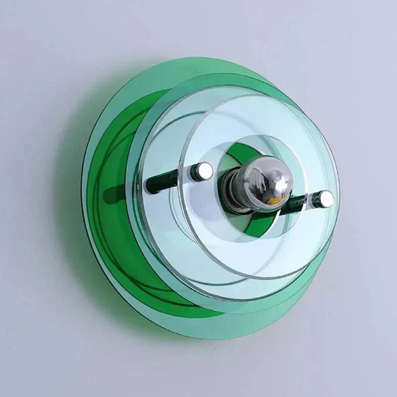 Živá minimalistická dekorativní nástěnná lampa