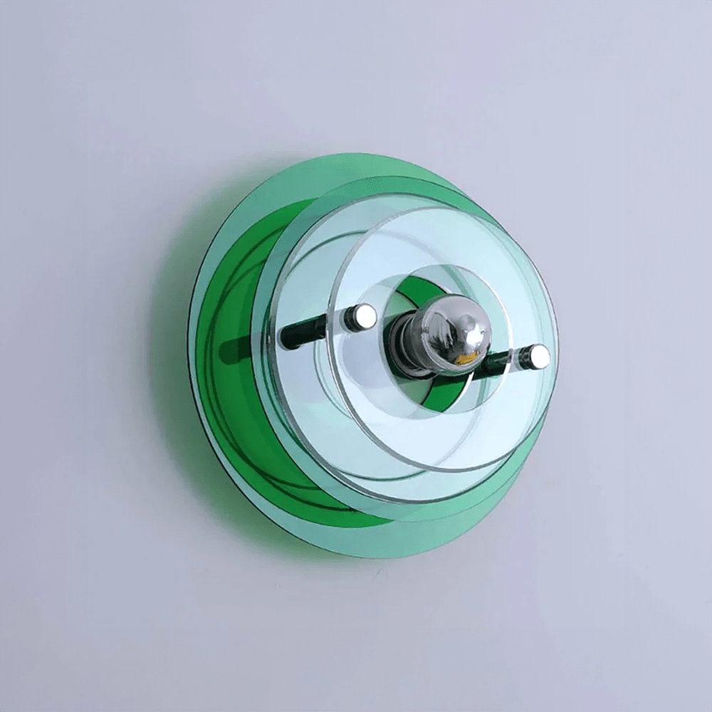 Živá minimalistická dekorativní nástěnná lampa