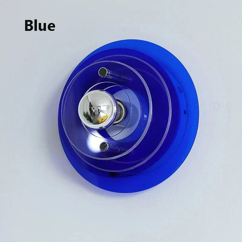 Živá minimalistická dekorativní nástěnná lampa