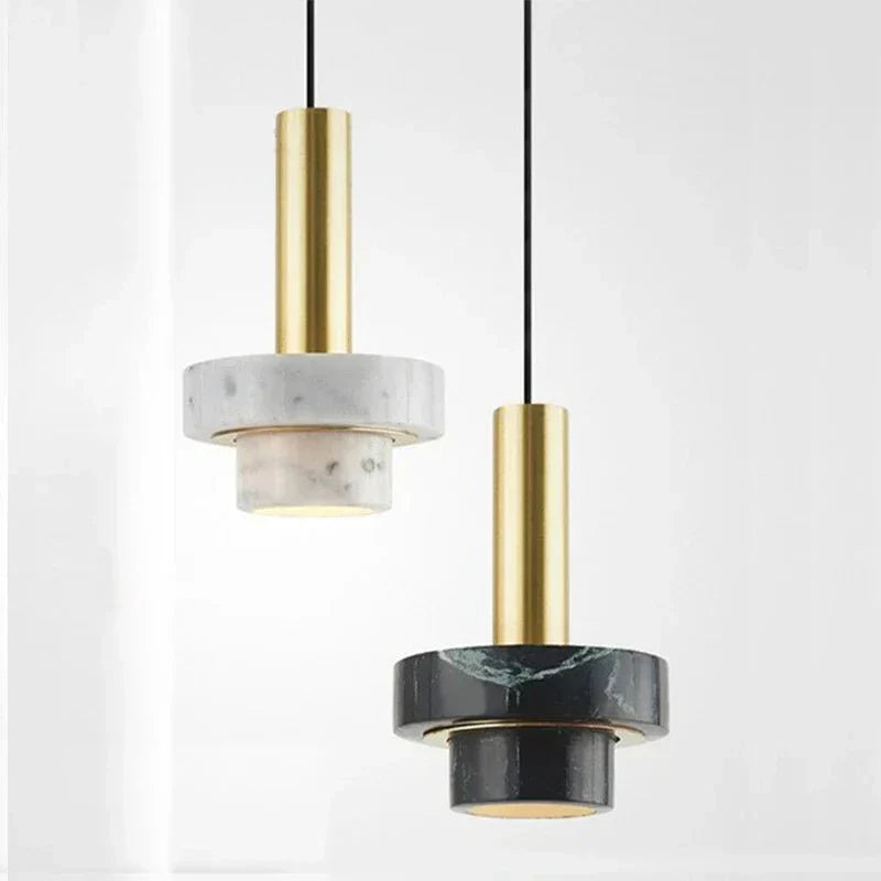 Nymera Copper Stone Pendant Light for Modern Interiors