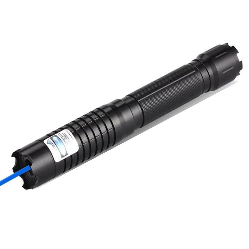 Senter Laser Sinar Biru NovaBeam 450nm Julat 5000m Rangka Aluminium Penyalaan Terma