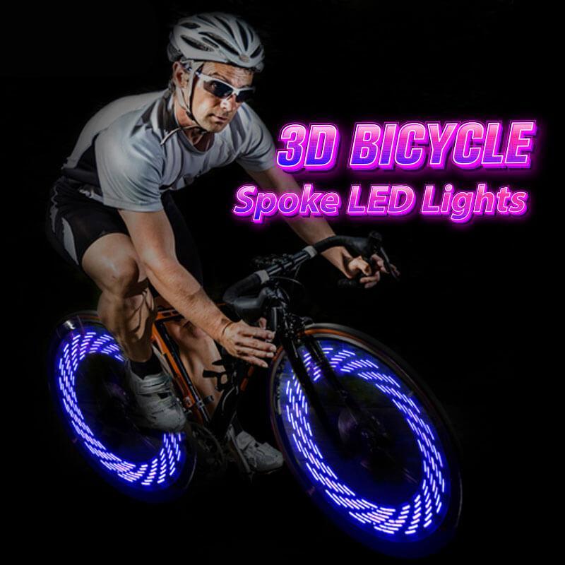 NovaRide 3D cykel eger LED-lys til cykler og hjul