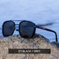 Lumen Retro Polarisierte Sonnenbrille mit Blaulichtschutz