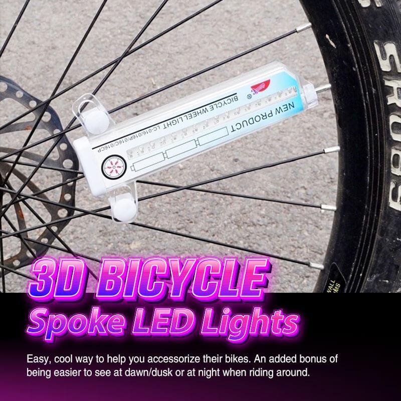 NovaRide 3D cykel eger LED-lys til cykler og hjul
