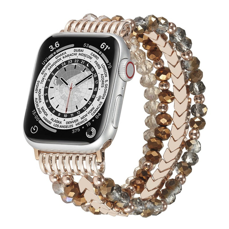 Moda Elastik Esnek Kayış Apple Watch için