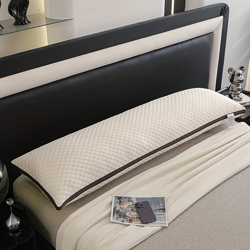 כרית גוף תלת-ממדית Velora עם בד סרוג רך לתמיכה ועיסוי בצוואר, גב ובטן