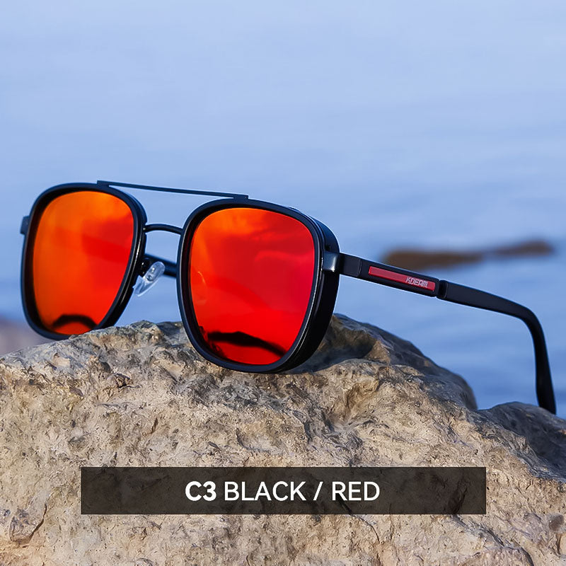 Lumen Retro Polarisierte Sonnenbrille mit Blaulichtschutz