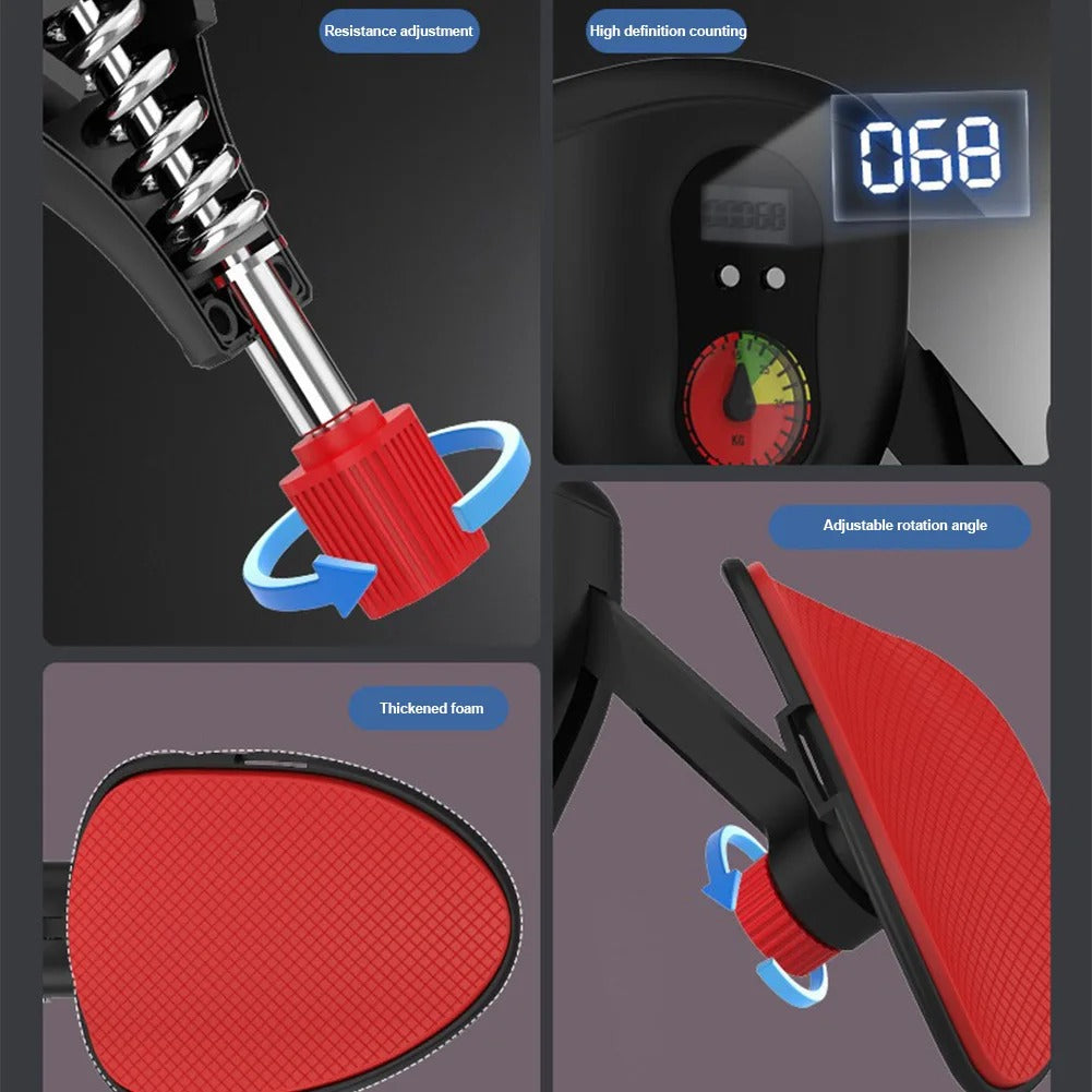 Exercitator pentru podeaua pelviană cu contor și modelator reglabil pentru coapse Exercitator Kegel