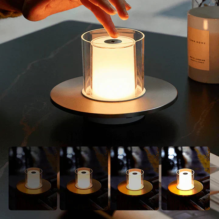 CandleGlow – Nowoczesna lampa LED na indukcję