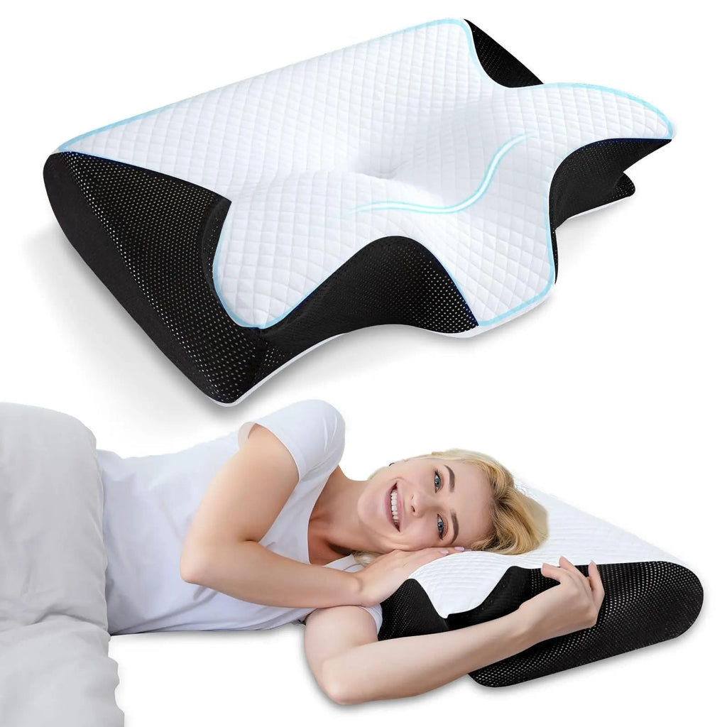 Orthopedic Cervical Neck Pillow For Neck Comfort And Support