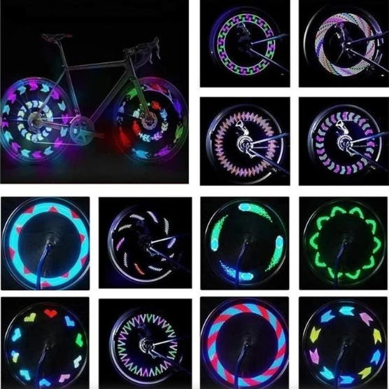 NovaRide 3D cykel eger LED-lys til cykler og hjul