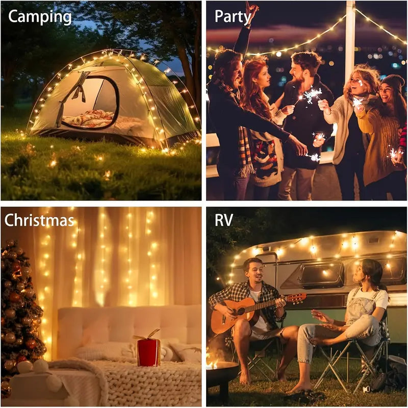 Luci da campeggio a 4 in 1 SummitBeam con 8 modalità di illuminazione