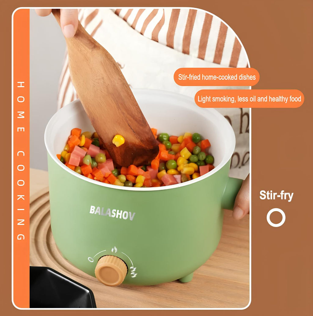 コンパクト電気ノンスティック炊飯器 ミニ鍋付き、110V/220V | Orntli