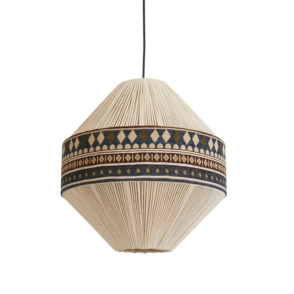 Boho – závěsná lampa s třásněmi