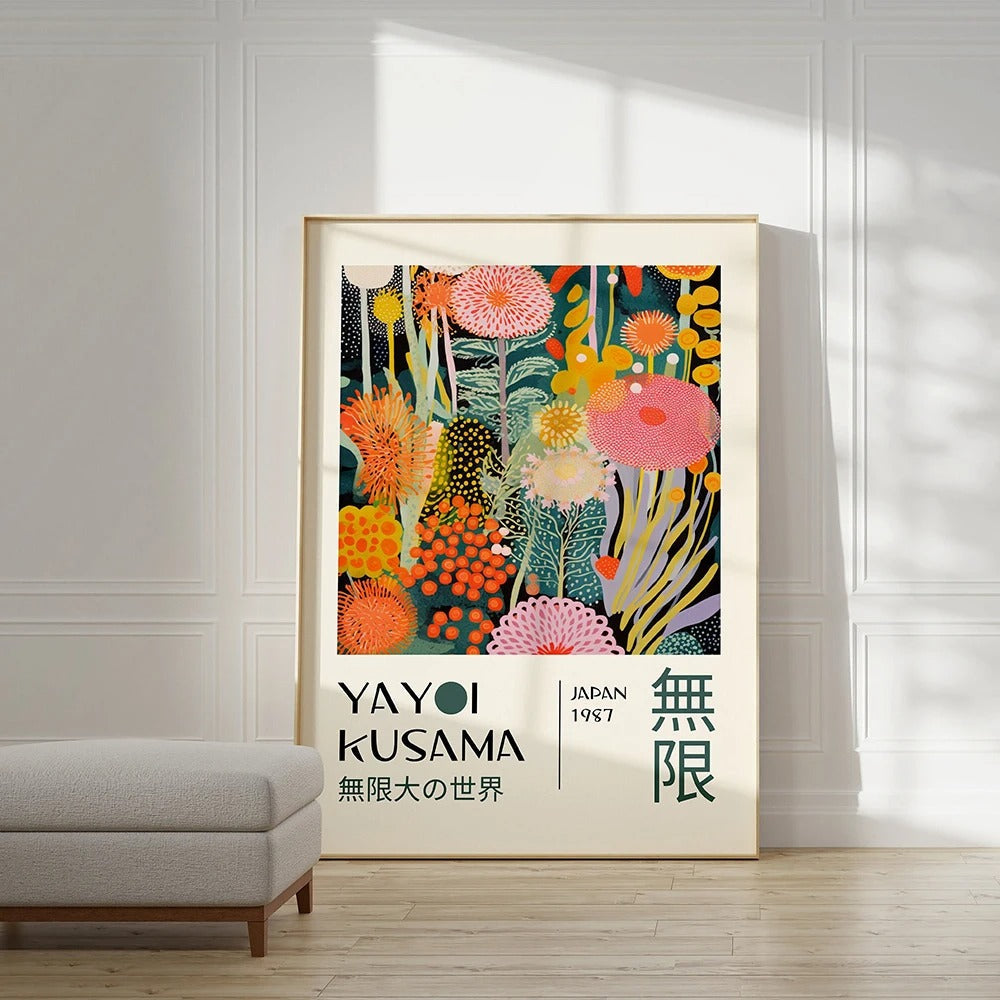 Pânză de artă de Yayoi Kusama