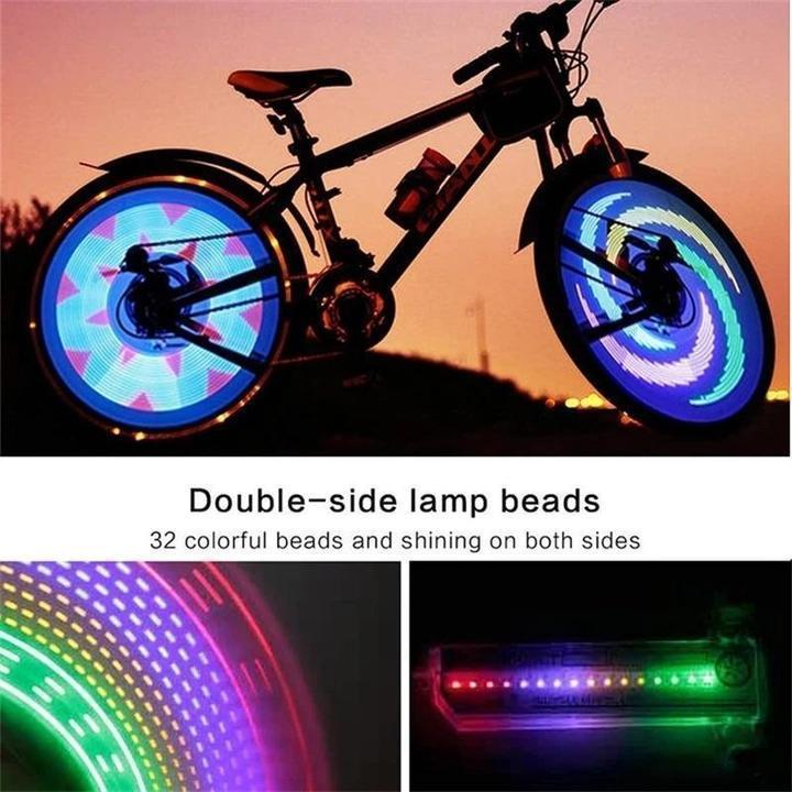 NovaRide 3D cykel eger LED-lys til cykler og hjul
