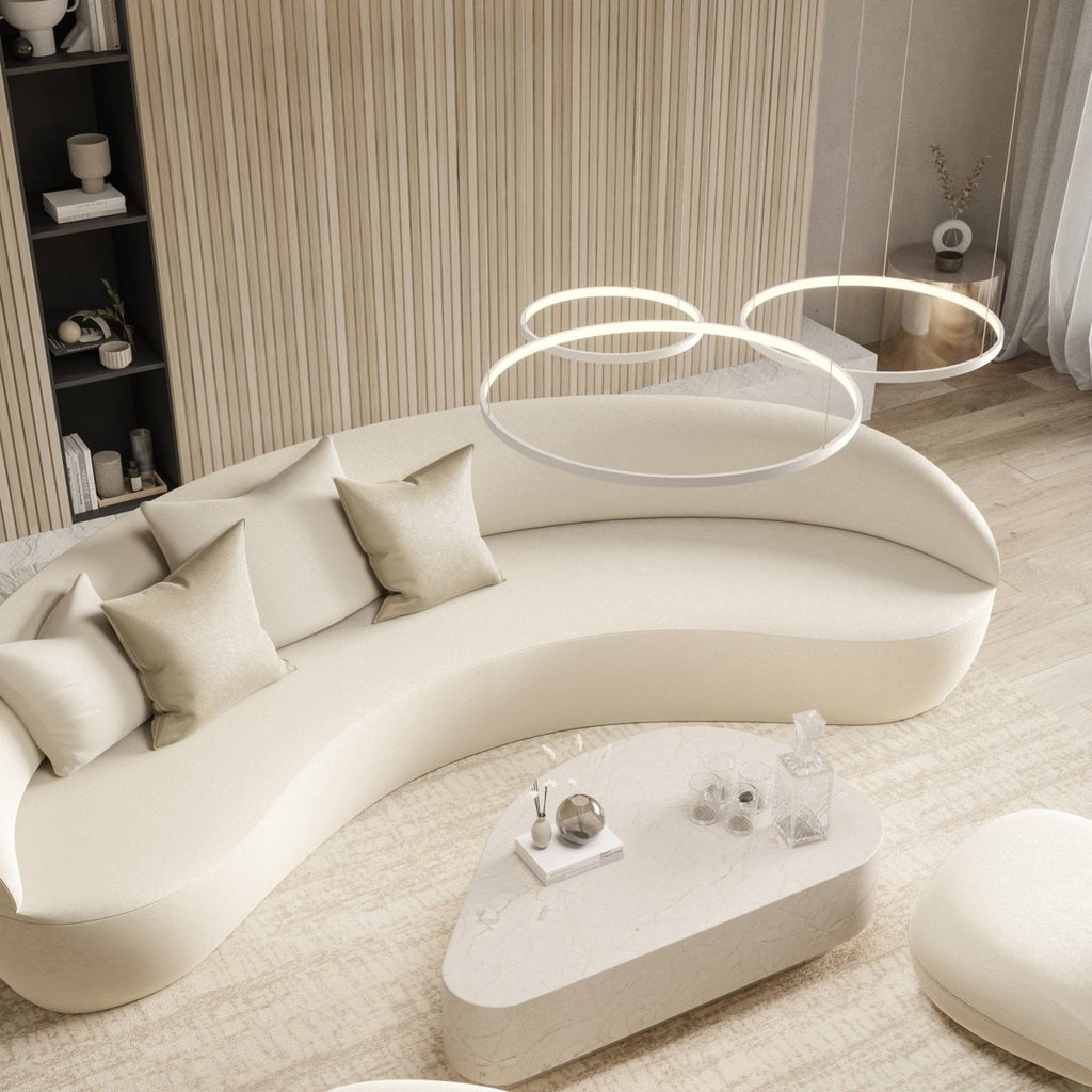 Aurelume háromgyűrűs LED függeszték távirányítóval