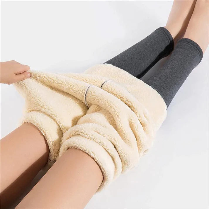 الموضة - ليقنز كشمير مبطن فائق النعومة لخريف وشتاء