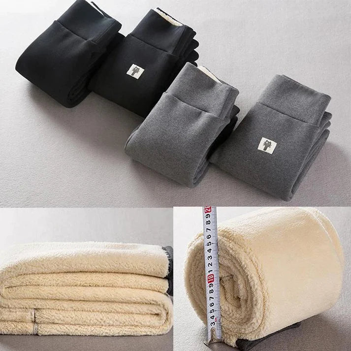 الموضة - ليقنز كشمير مبطن فائق النعومة لخريف وشتاء