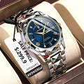 Orologio da uomo di lusso impermeabile del marchio top con funzione luminosa