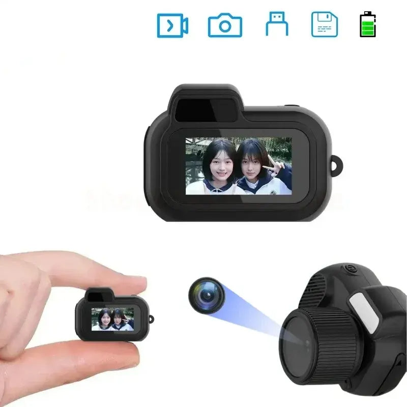 Mini Portable Vintage Camera 1080P For Everyday Travel