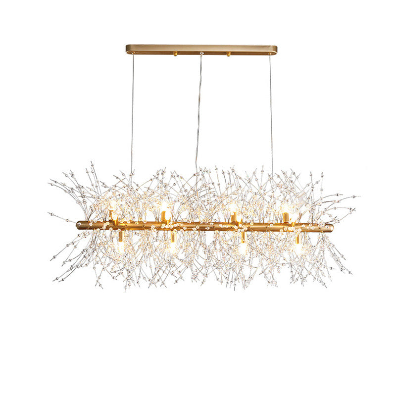 Kalia Vintage Dandelion Firework Pendant Light — Bulb Included, Warm or Cool Light