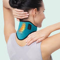 Collier cervical chauffant NovaFlex avec bande chauffante pour le cou, soulagement de la douleur et des maux de tête