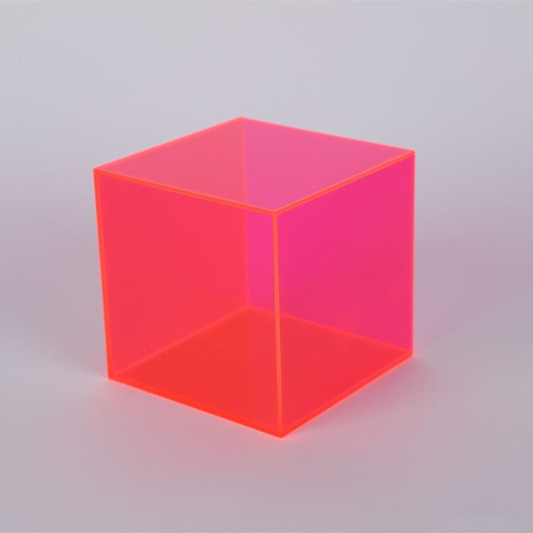 Färgglad akryl displayförvaringslåda