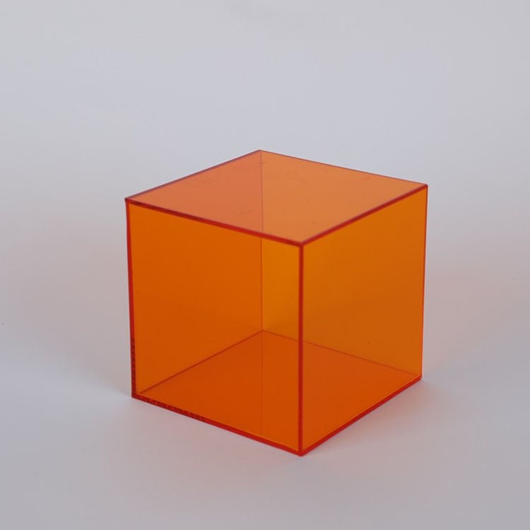 Färgglad akryl displayförvaringslåda