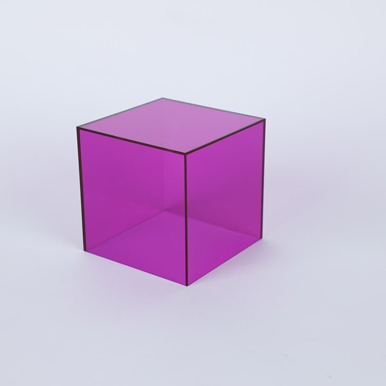 Färgglad akryl displayförvaringslåda