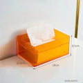 Bunte Acryl Taschentuchboxhalterung