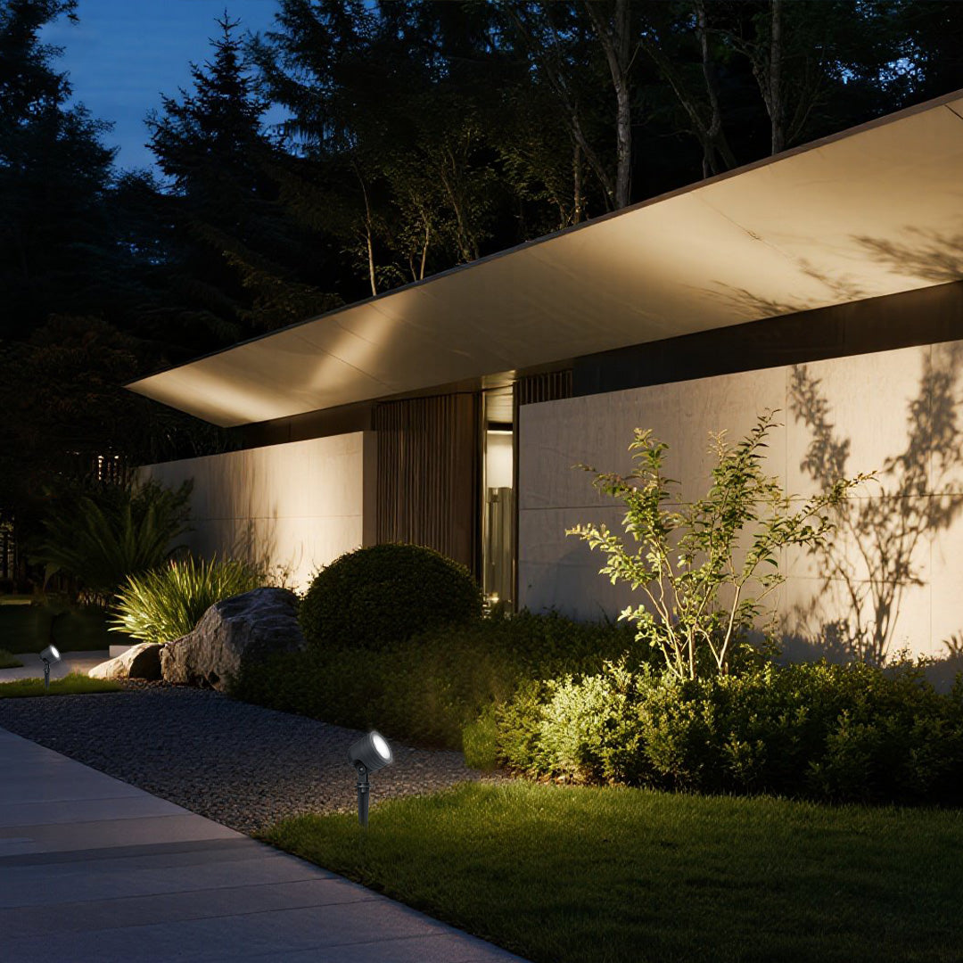 Candeeiros de estaca exteriores LED modernos Douglas
