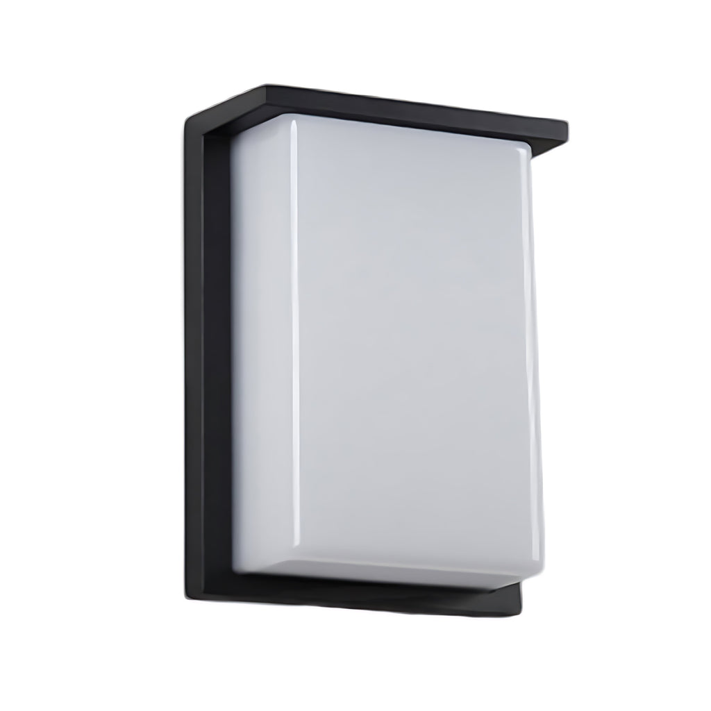 Applique da esterno Heather a LED — corpo rettangolare pressofuso