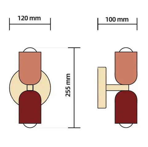 Cremige Glow-Lampen-Kollektion