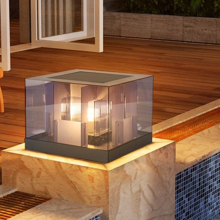 Lampe extérieure Cubex Gleam - lampe solaire extérieure