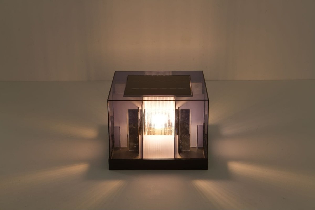 Lampe extérieure Cubex Gleam - lampe solaire extérieure