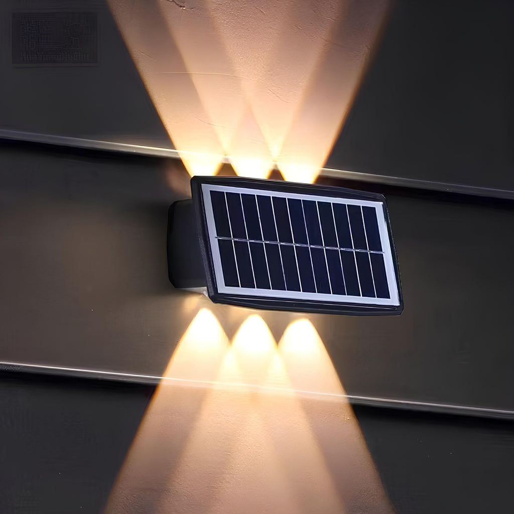 Lampu Dinding Suria untuk Laluan Luar – Lentera LED Jimat Tenaga