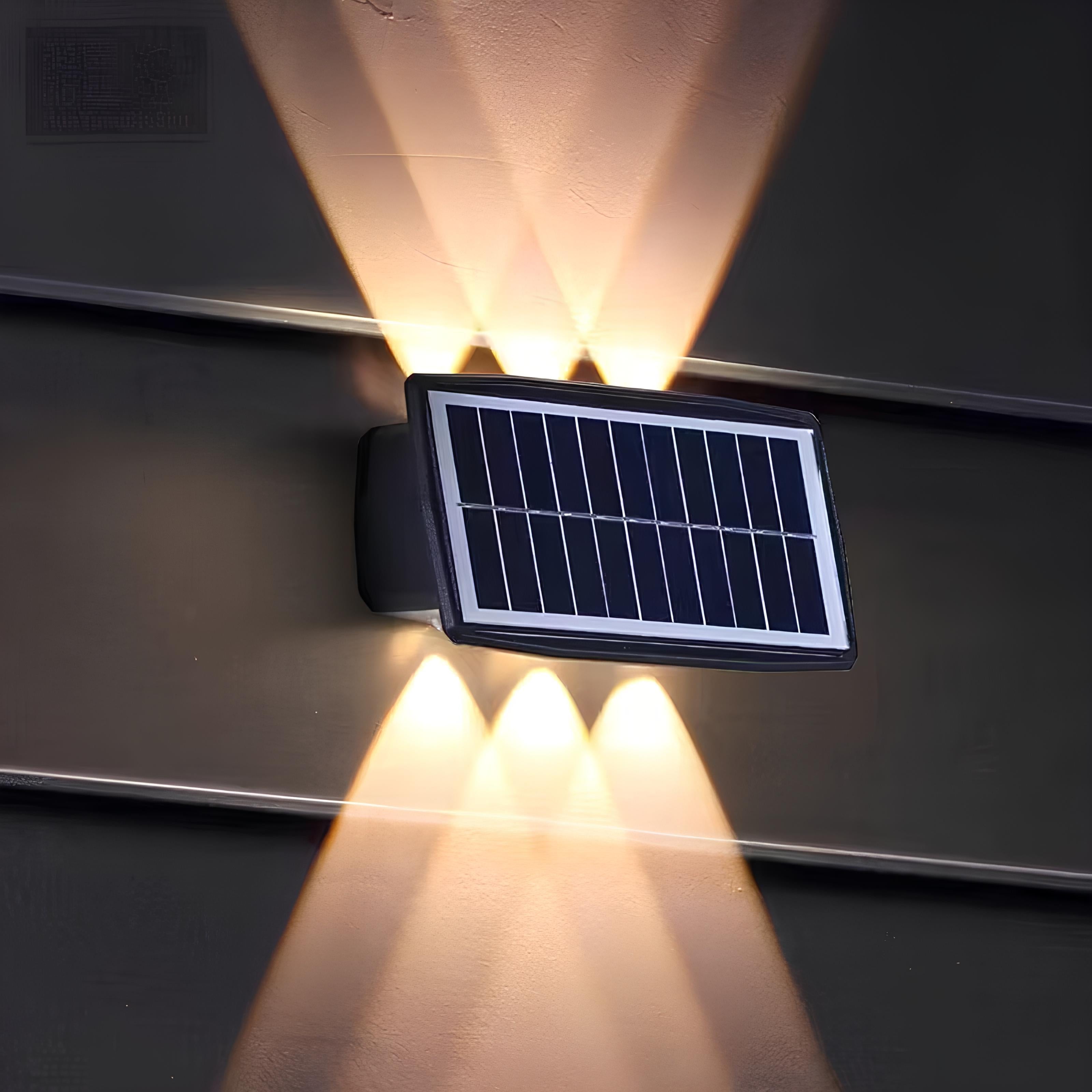Lampu Dinding Suria untuk Laluan Luar – Lentera LED Jimat Tenaga