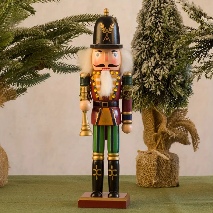 Vinterglans Tre Nøtteknekker Soldatfigur for Tidløs Juleglede