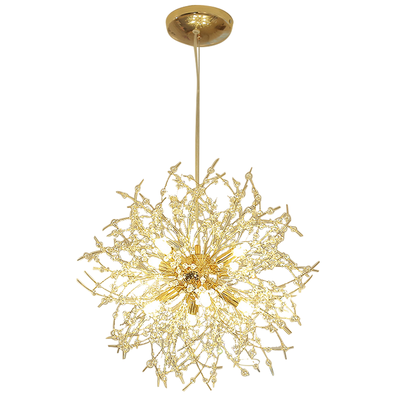 Lili Design LED hanglampen wit goudkleurig metaal woonkamer eetkamer