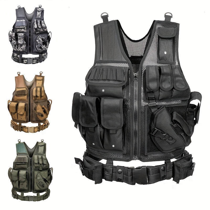 Gilet utilitaire extérieur à libération rapide