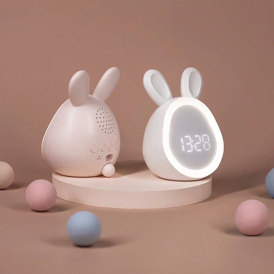 El Glowbun original - reloj despertador con ajuste de brillo y lámpara de luz