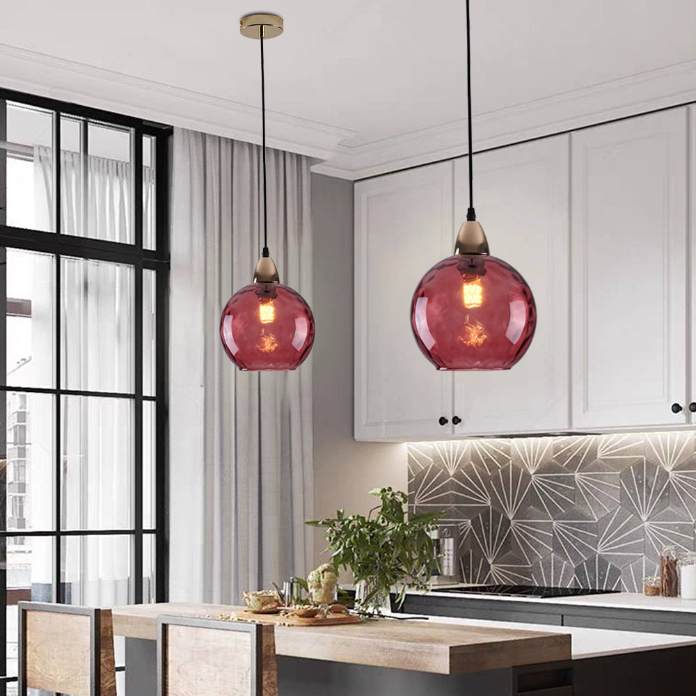 Water Ripple Glass Pendant Lights - Neutralighting